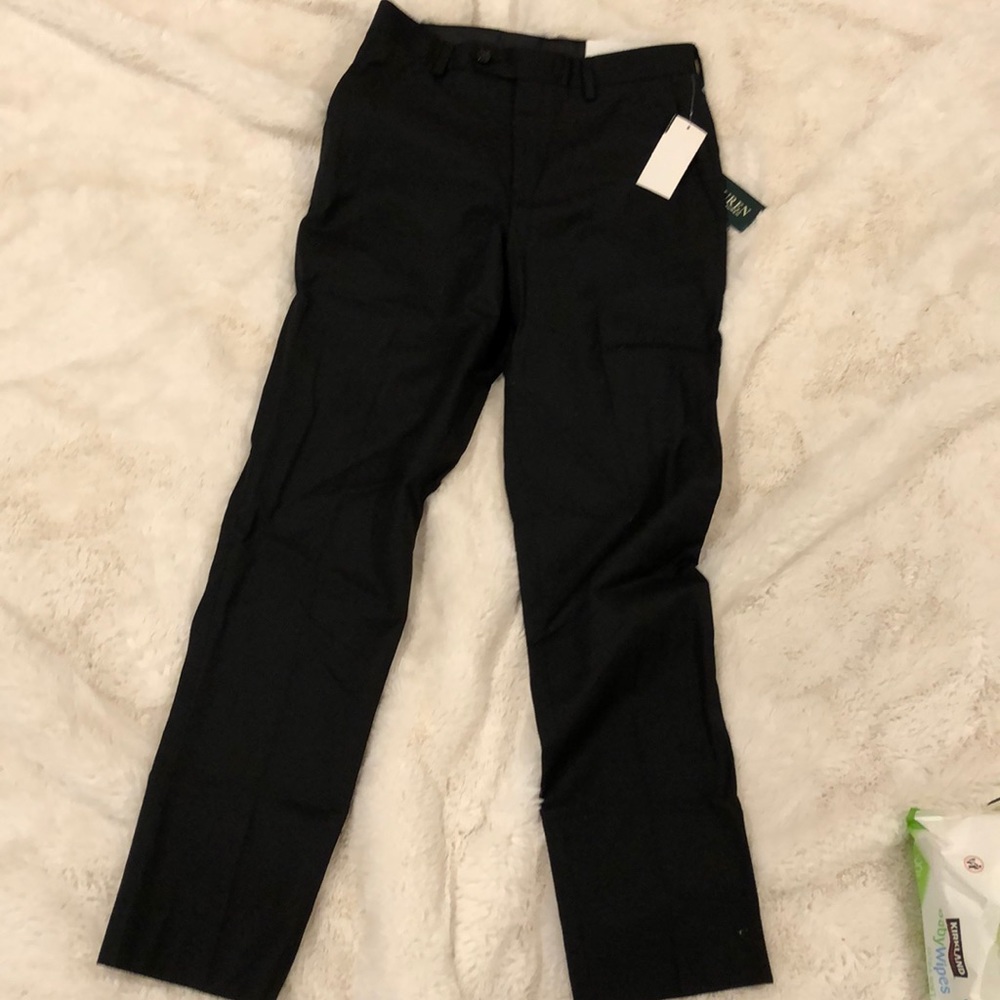 Ralph Lauren black pants boys